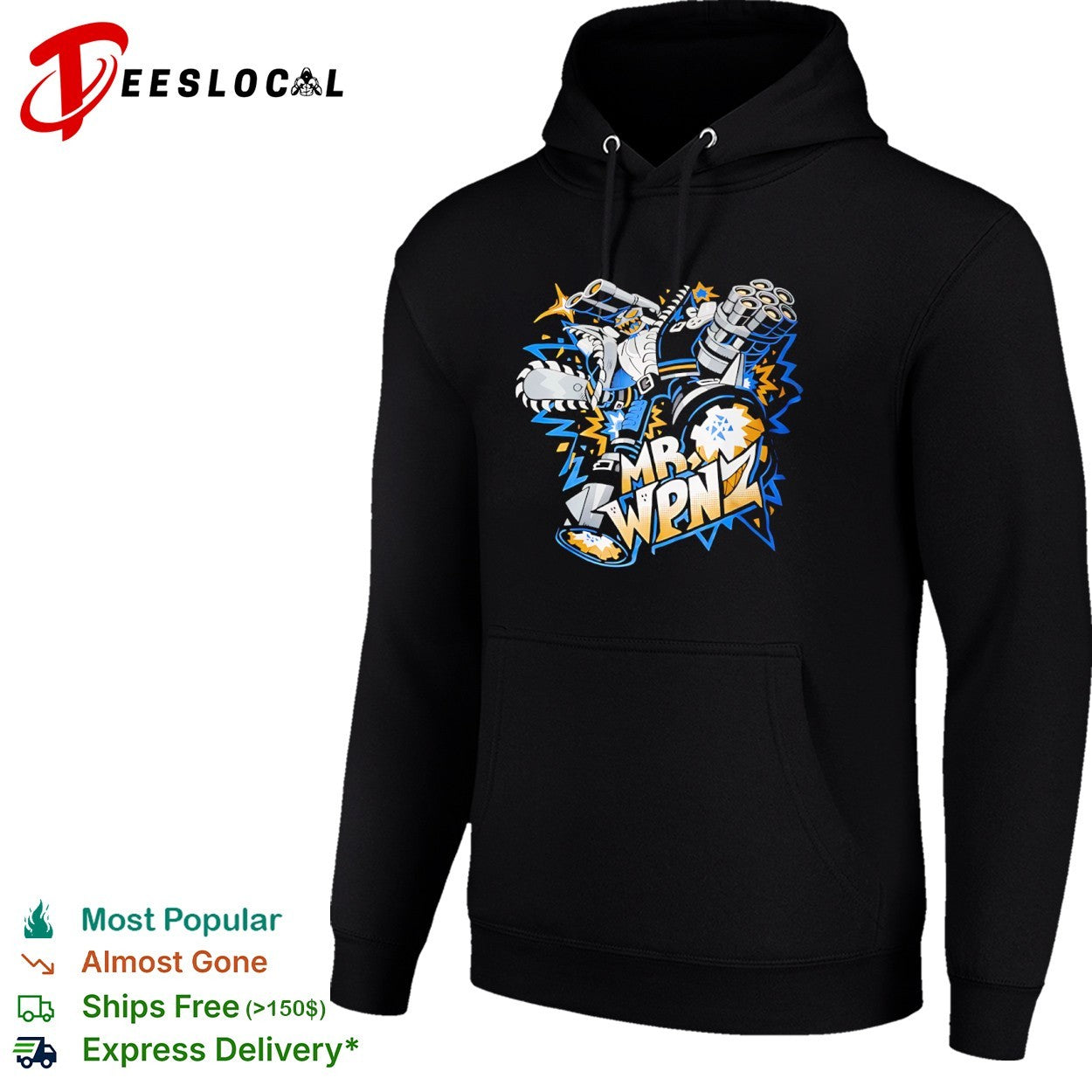 Mr Wpnz cartoon shirt