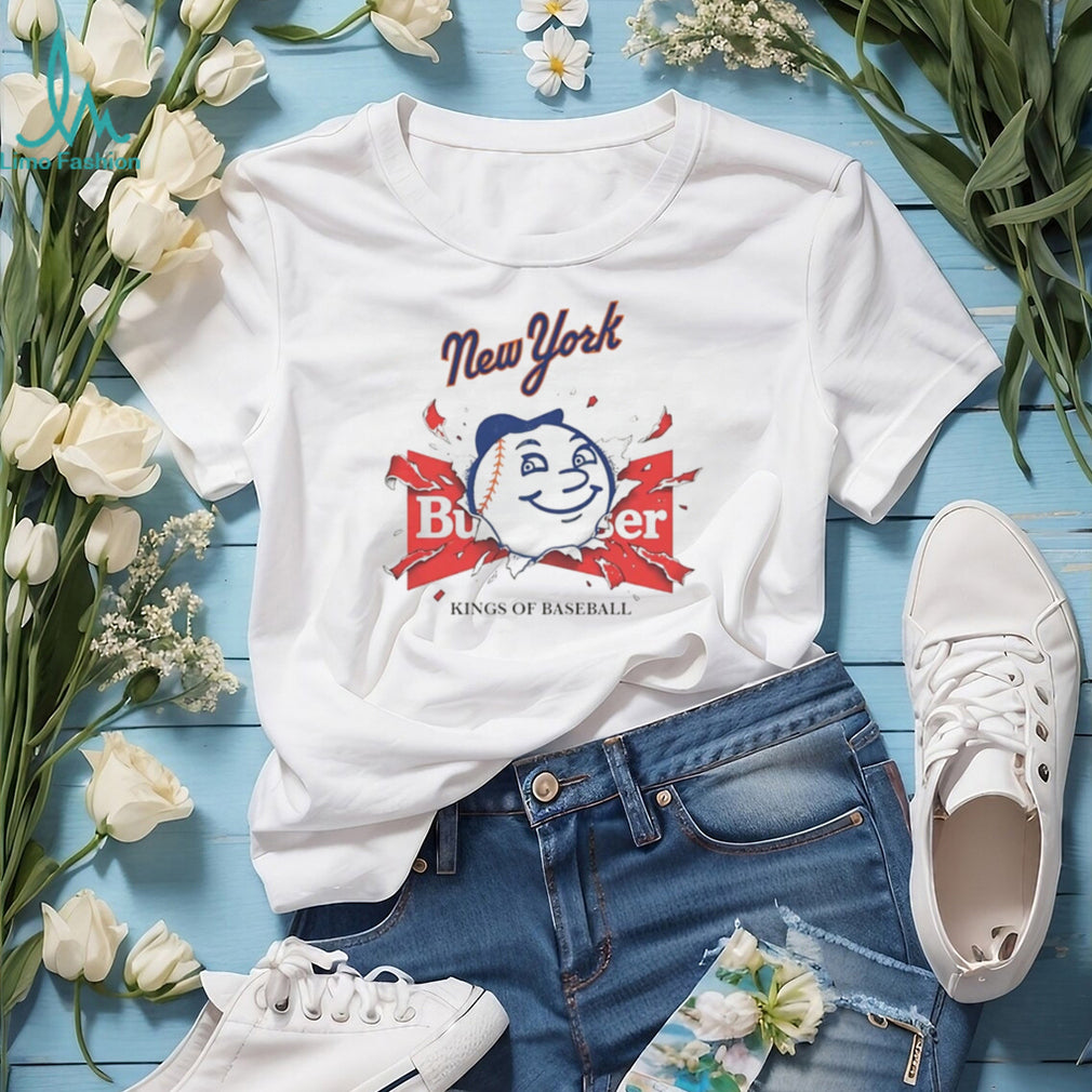 Mr. Met New York Mets x Budweiser Kings of Baseball 2026 shirt