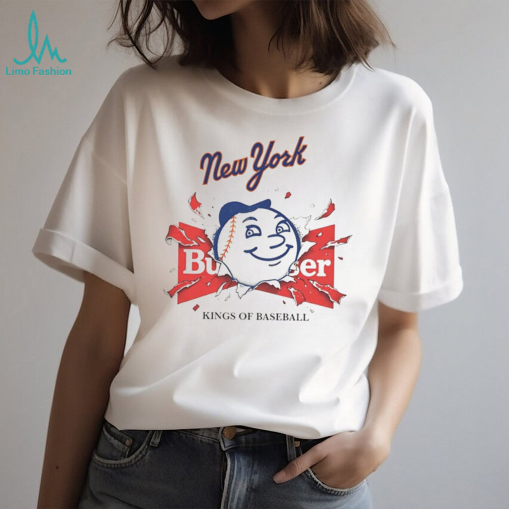 Mr. Met New York Mets x Budweiser Kings of Baseball 2026 shirt