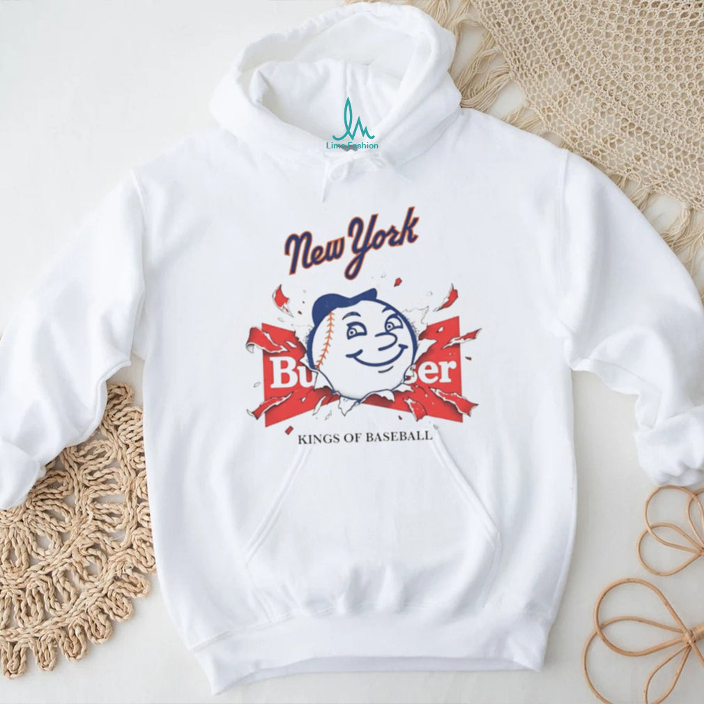 Mr. Met New York Mets x Budweiser Kings of Baseball 2026 shirt