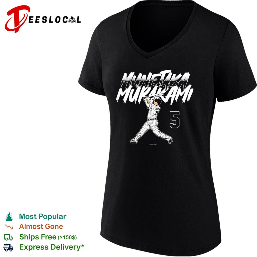 Munetaka Murakami 5 Chicago Red Sox baseball shirt