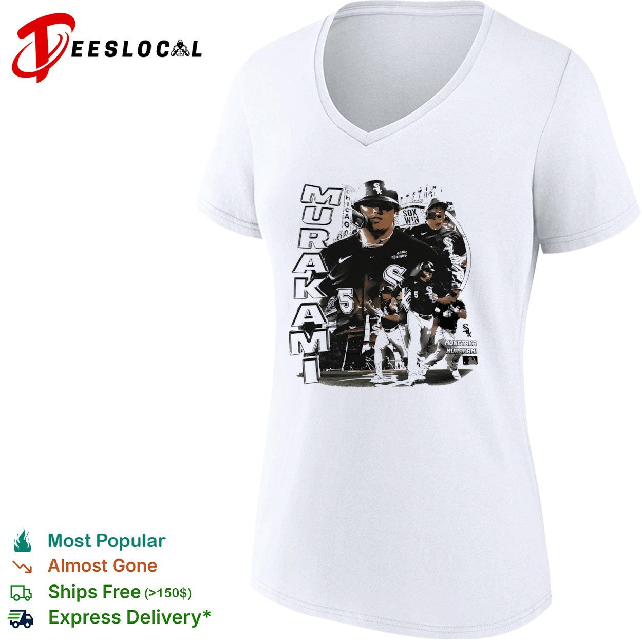 Munetaka Murakami Chicago White Sox MLB Player shirt