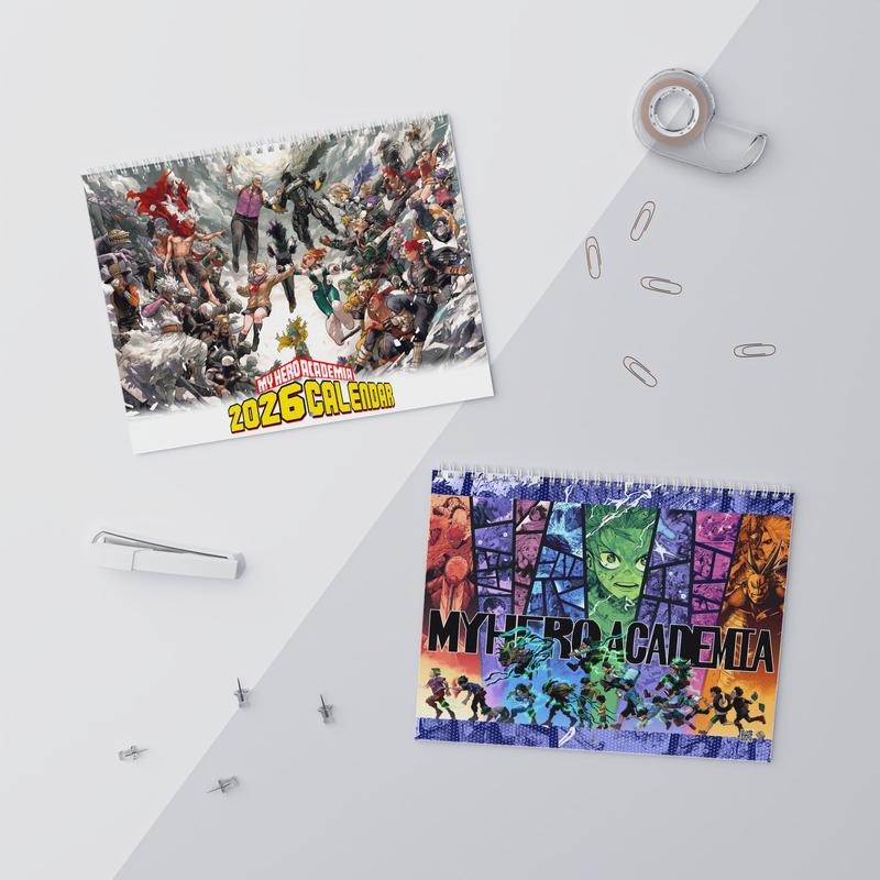 My Hero Academia 2026 Calendar Gifts for Her or Him T-Shirts, Hoodie, Sweatshirt | PodTeesHub.com
