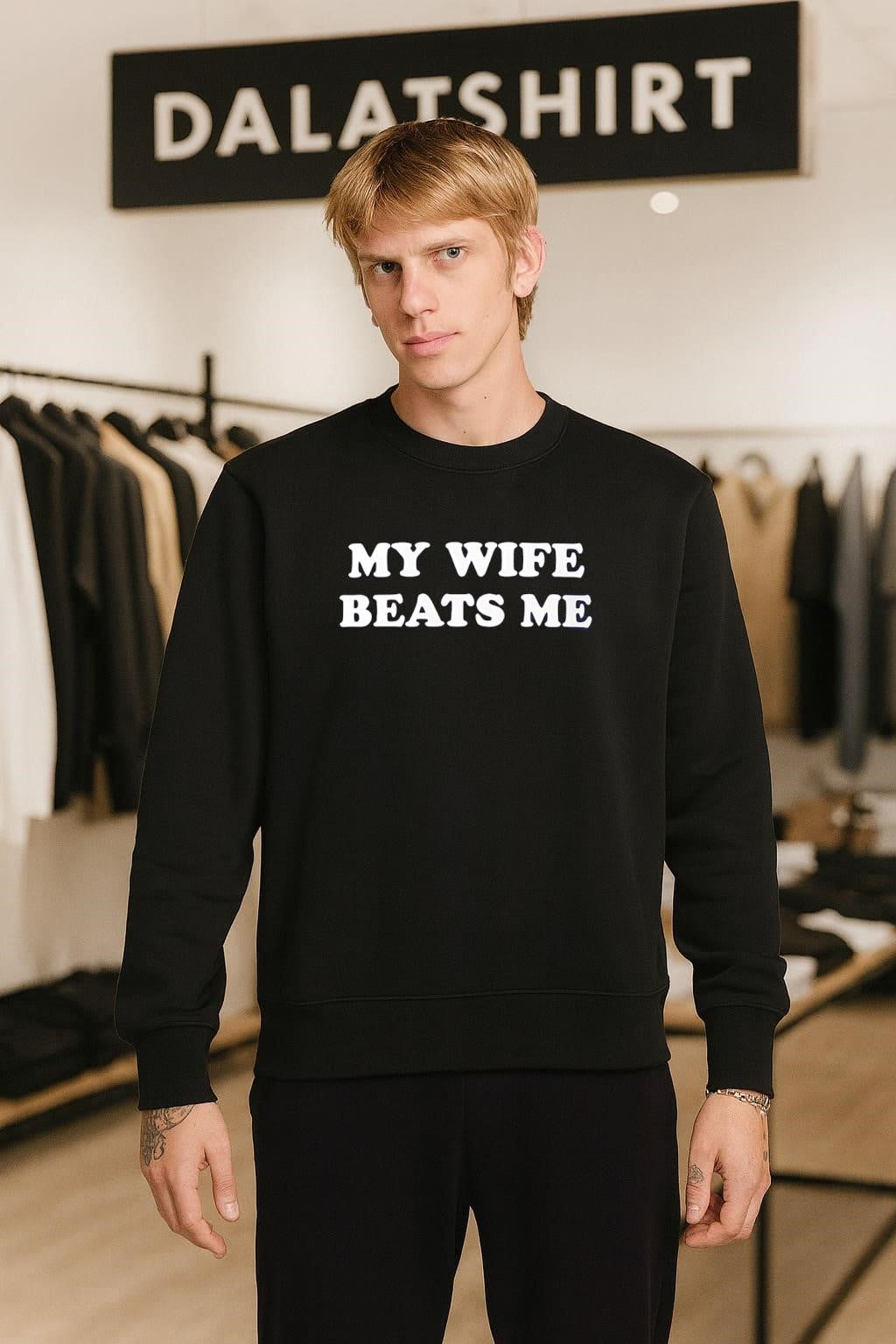 My wife beats me shirt