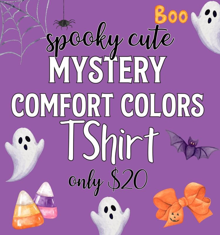 Mystery Spooky Comfort Colors TShirt Hoodie, Sweatshirt | PodTeesHub.com