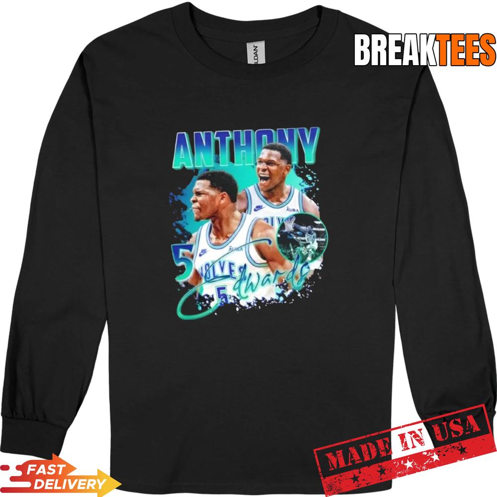 NBA Playoffs Anthony Edwards Minnesota Timberwolves Signature t-shirt