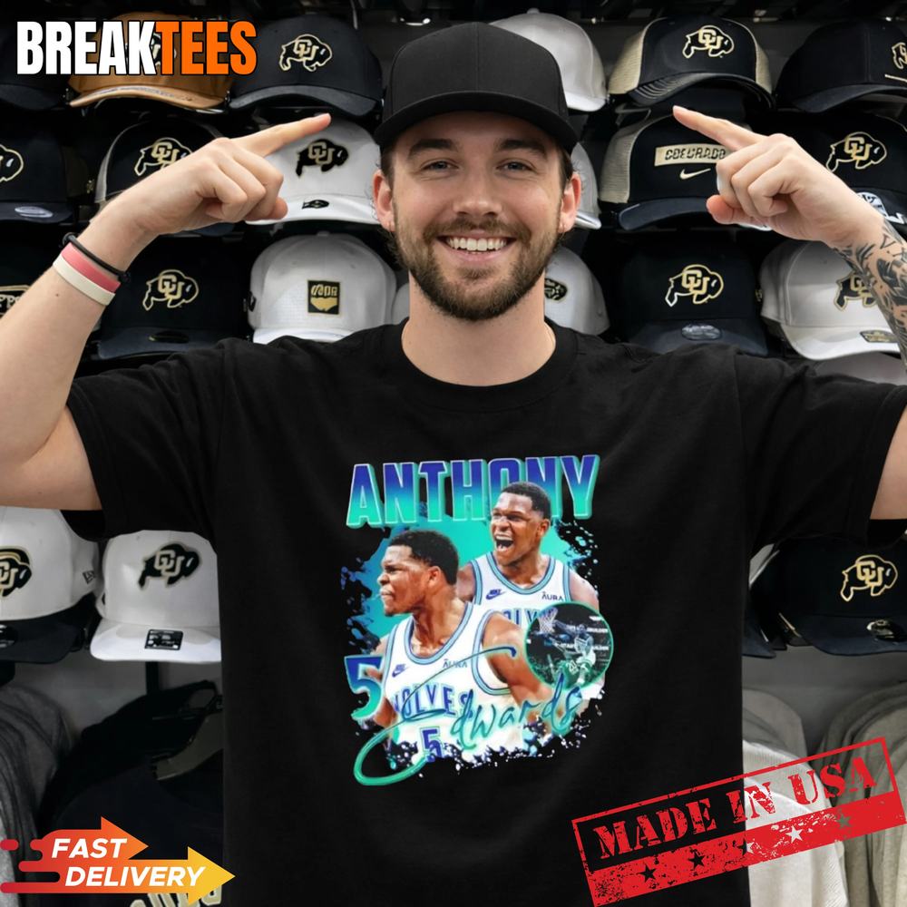 NBA Playoffs Anthony Edwards Minnesota Timberwolves Signature t-shirt