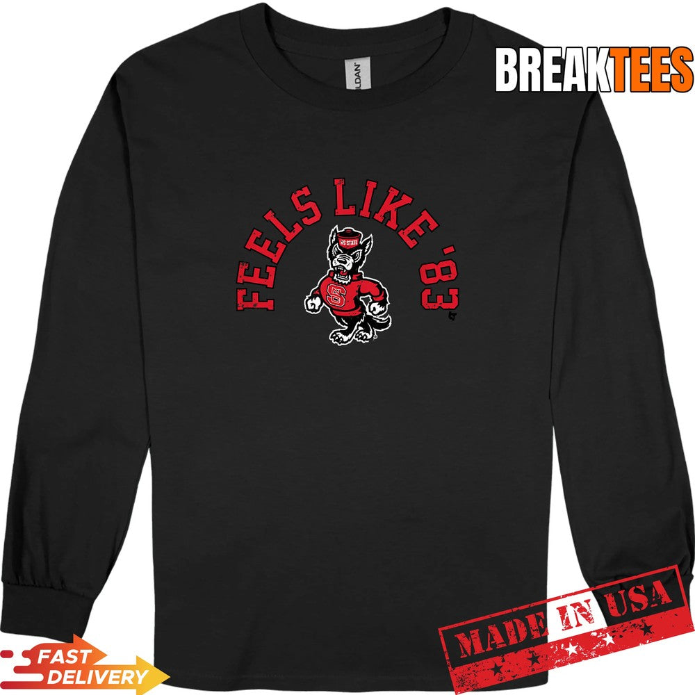 NC State Basketball Feels Like ’83 T-Shirt