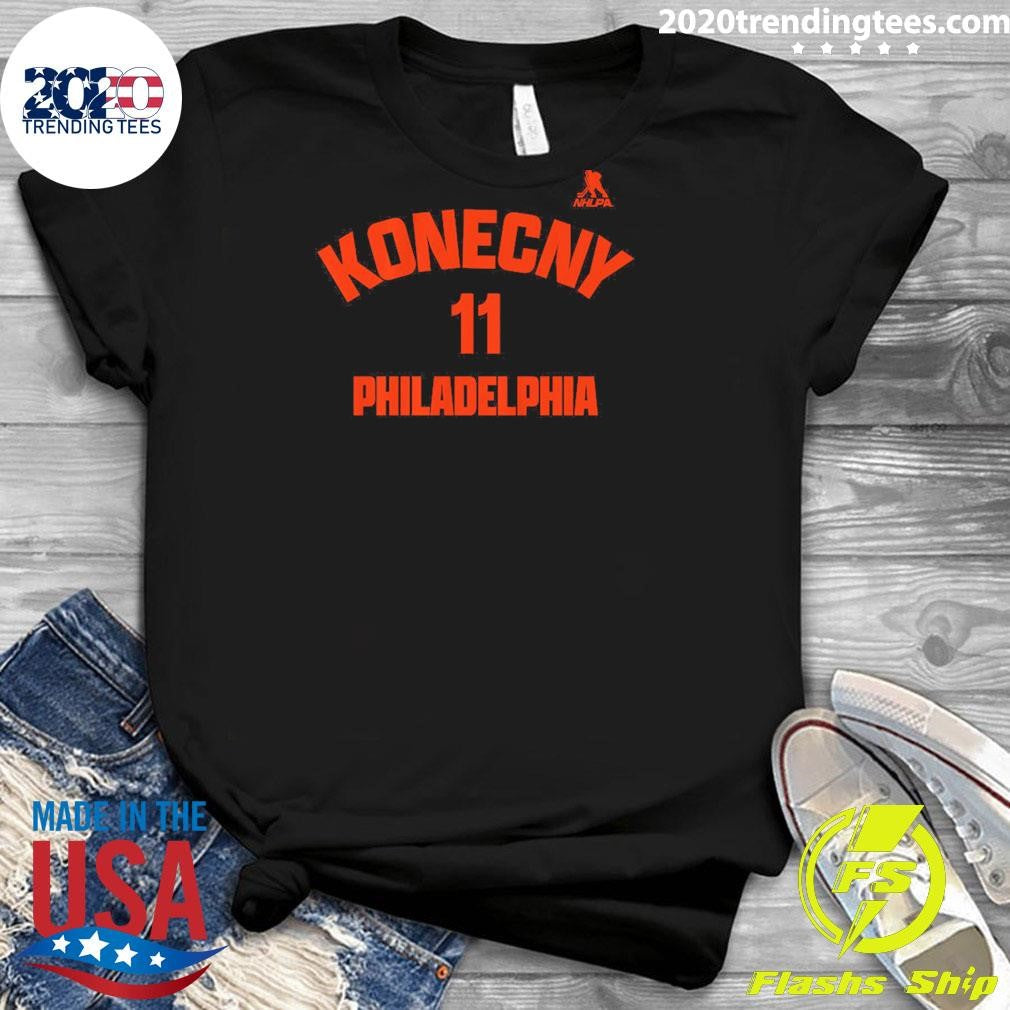 NHLPA Travis Konecny Philadelphia 11 Shirt