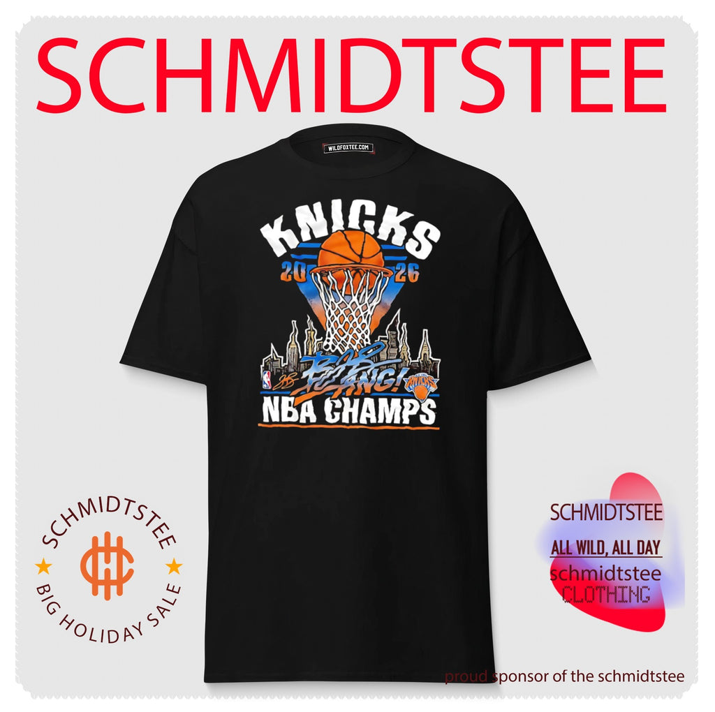 NY Knicks NBA Champions Winners Skyline 2026 Shirt
