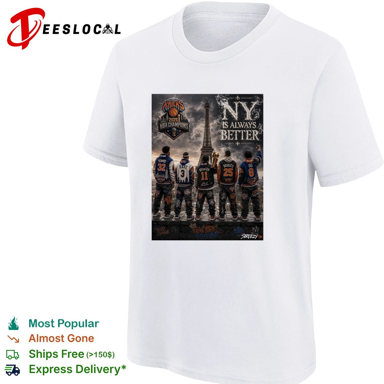 NY is always better Knicks shirt