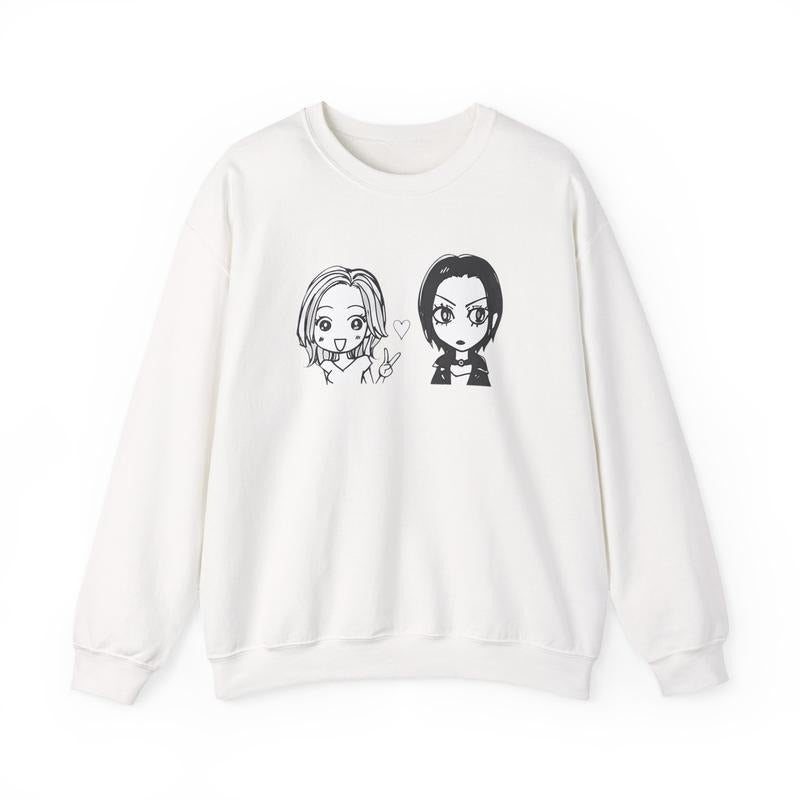 Nana Anime Crewneck Sweatshirt, Unisex Tshirt, Hoodie | PodTeesHub.com