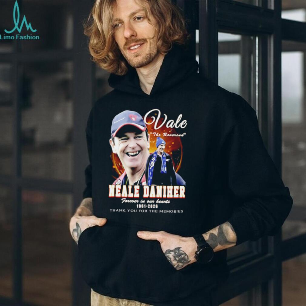 Neale Daniher Vale The Reverend Tribute T Shirt