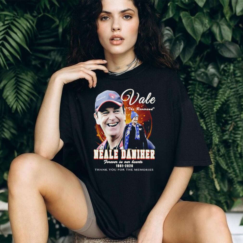 Neale Daniher Vale The Reverend Tribute T Shirt