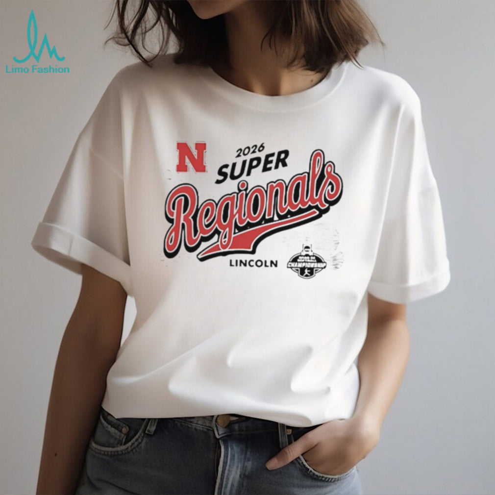 Nebraska 2026 Super Regionals Baseball Championship T Shirt