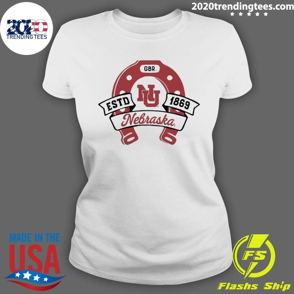Nebraska Lucky Horseshoe Est 1869 Shirt
