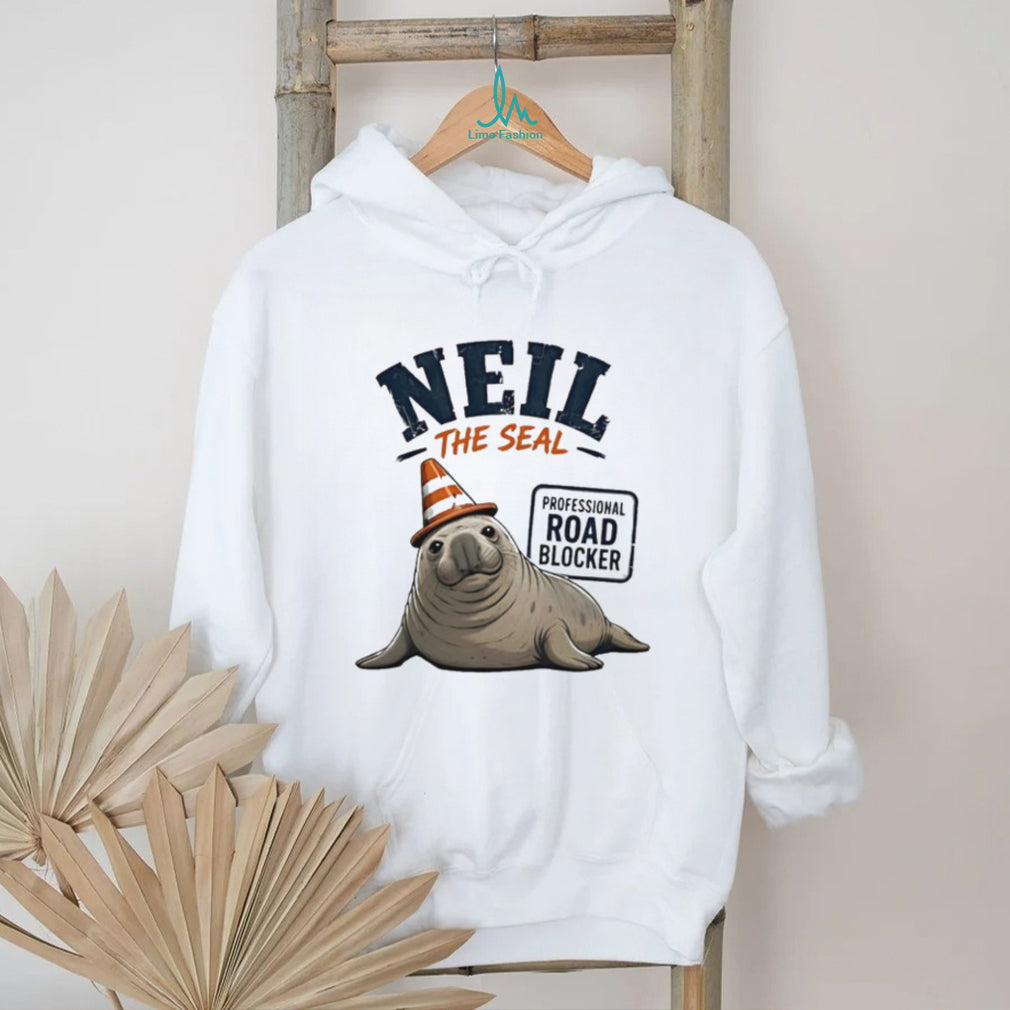 Neil the Seal Professional Road Blocker shirt
