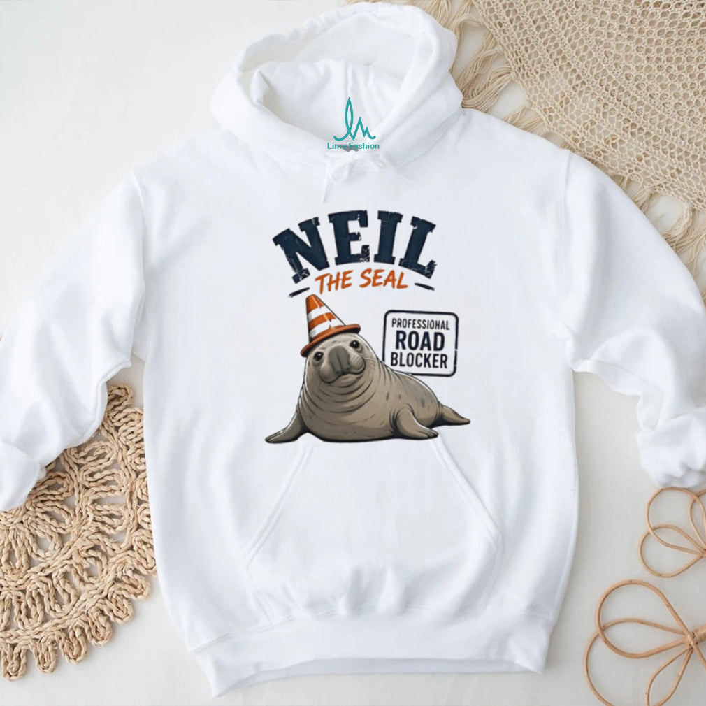 Neil the Seal Professional Road Blocker shirt