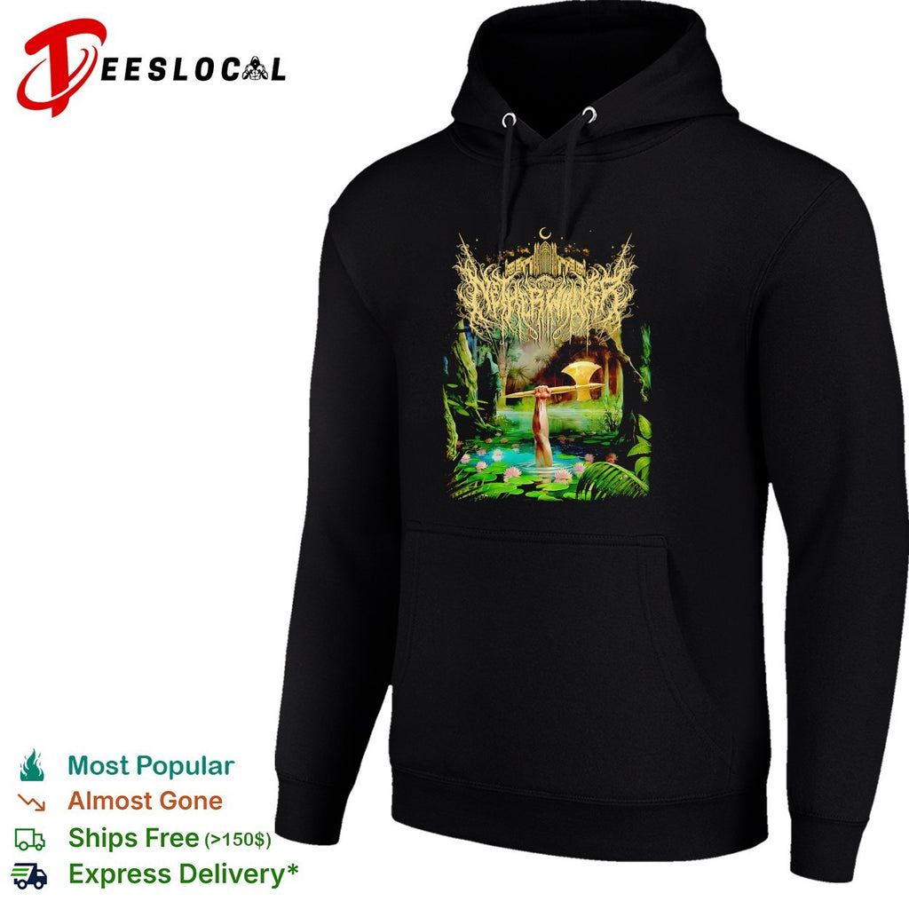 Netherwalker arm holding axe in swamp shirt