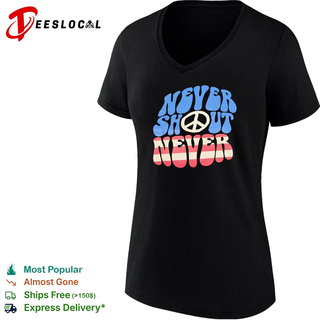 Never Shout Never Peace shirt