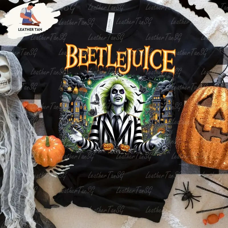 Never Trust The Living Sweatshirt, The Juice Is Loose Tee Shirt, Tim Burton Inspired Shirt, Beetlejuice Halloween...