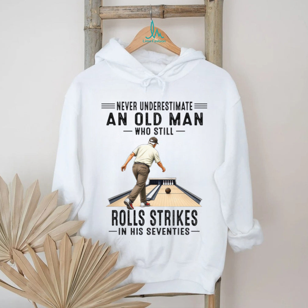 Never Underestimate An Old Man Who Still Plays Darts In His Sixties Shirt