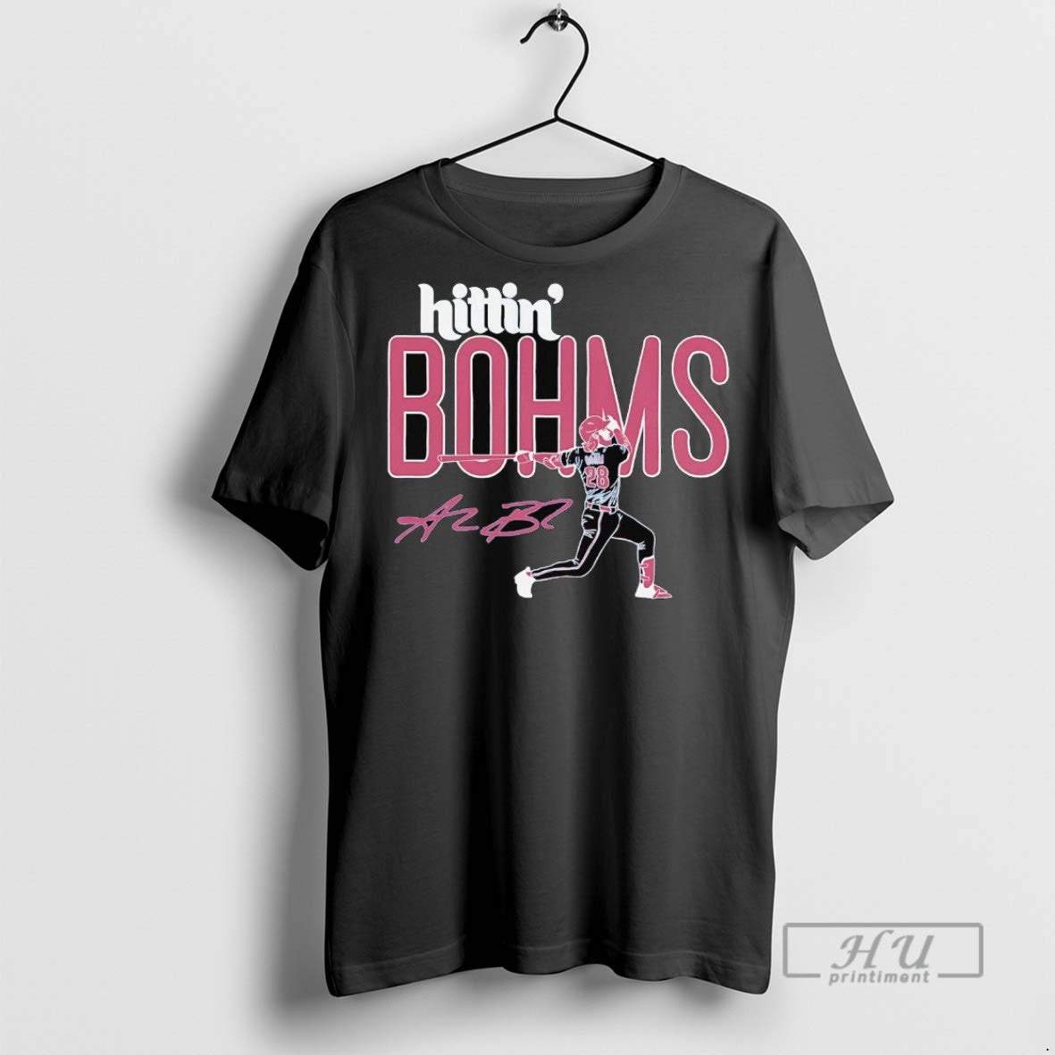New Alec Bohm Hitting Bohms Signature Tee Shirts Sweatshirt Hoodies