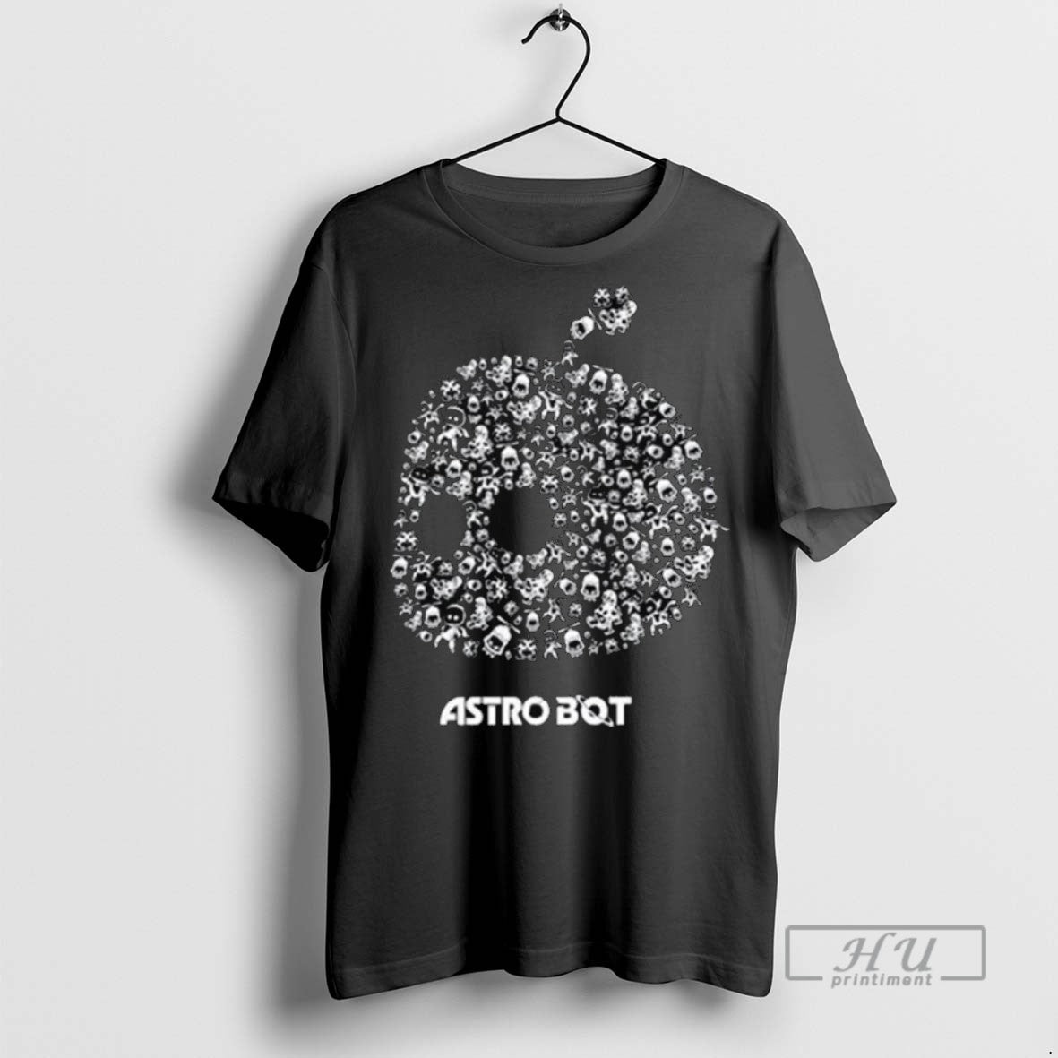 New Astro Bot Mosaic Style Long Sleve Tee Shirts Sweatshirt Hoodies