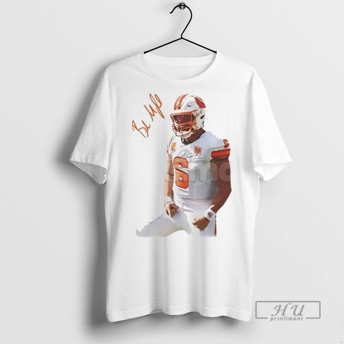 New Baker Mayfield Tampa Bay Buccaneers Signature Tee Shirts Sweatshirt Hoodies