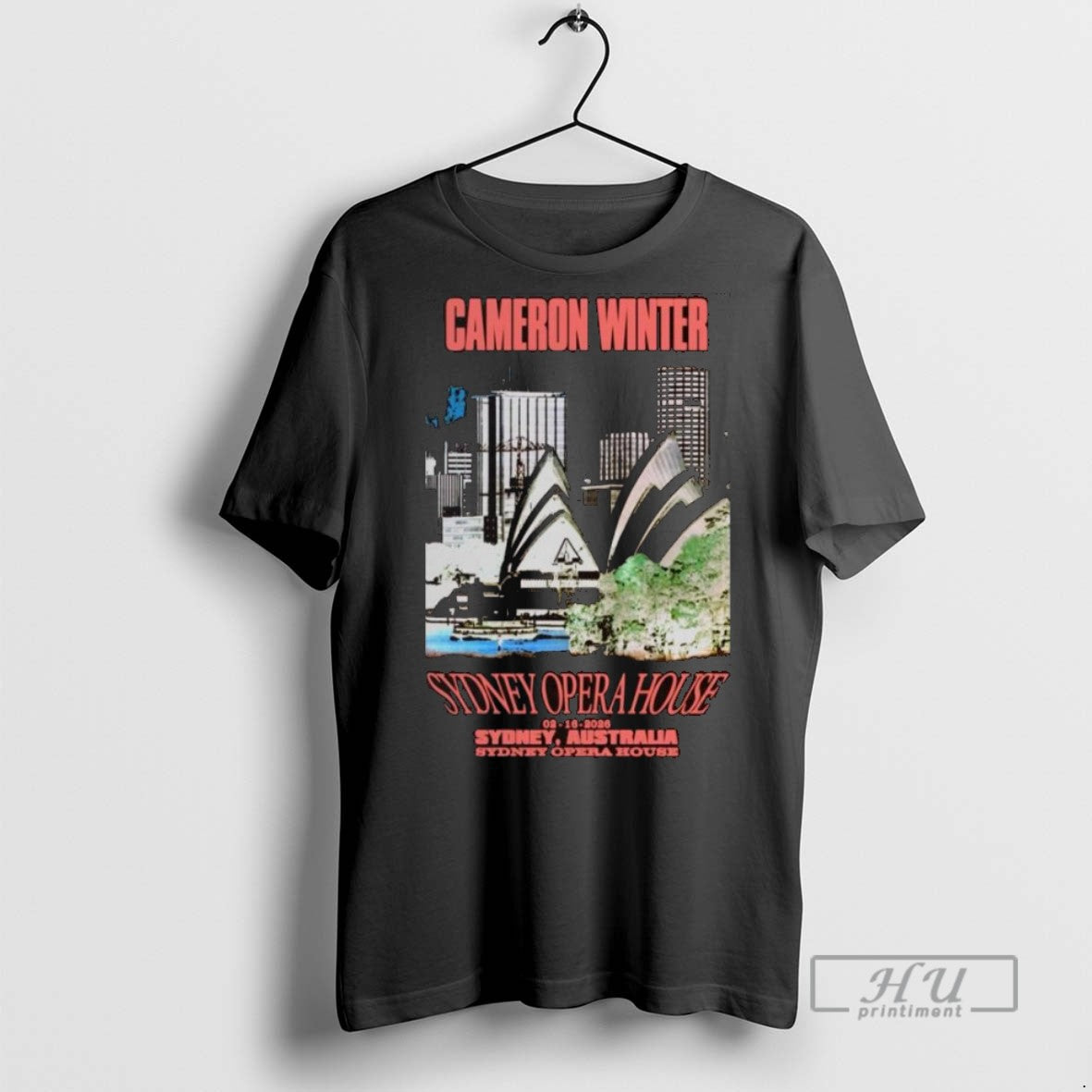 New Cameron Winter Sydney Opera House Concert February 16 2026 Long Sleve Tee Shirts