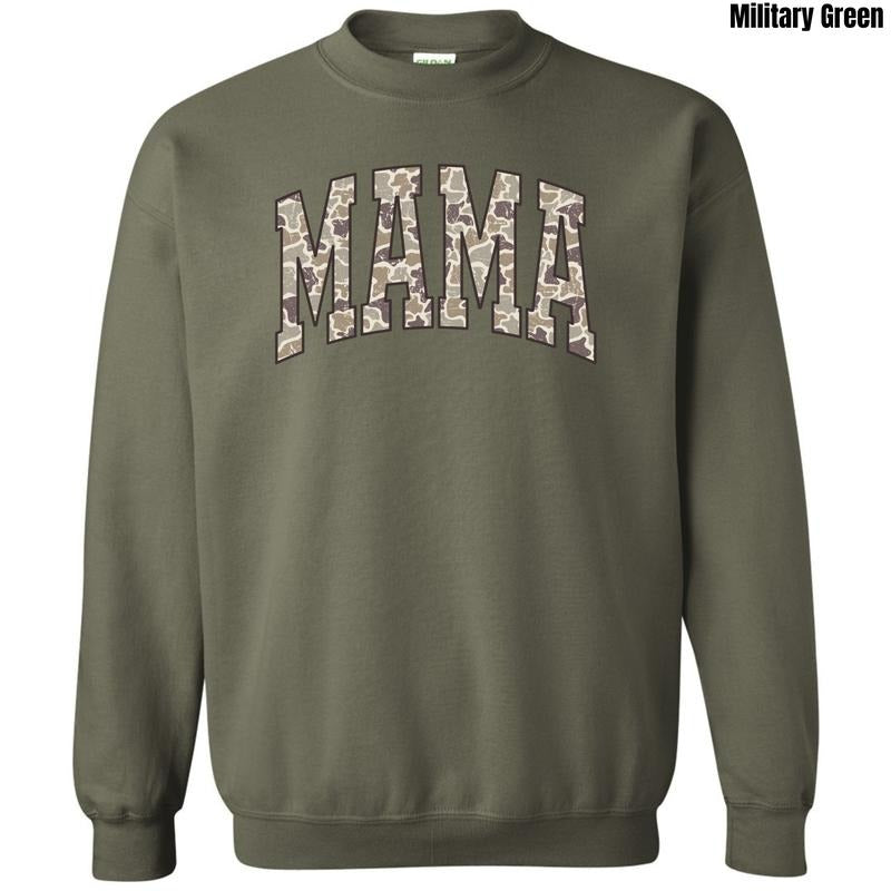 New Camo Mama Sweatshirt 'NLB' T-Shirts, Hoodie | PodTeesHub.com