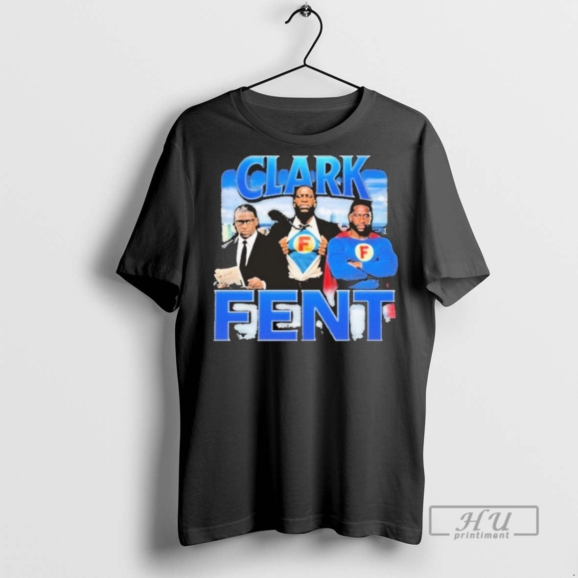 New Clark Fent George Floyd Superman Parody Tee Shirts Sweatshirt Hoodies