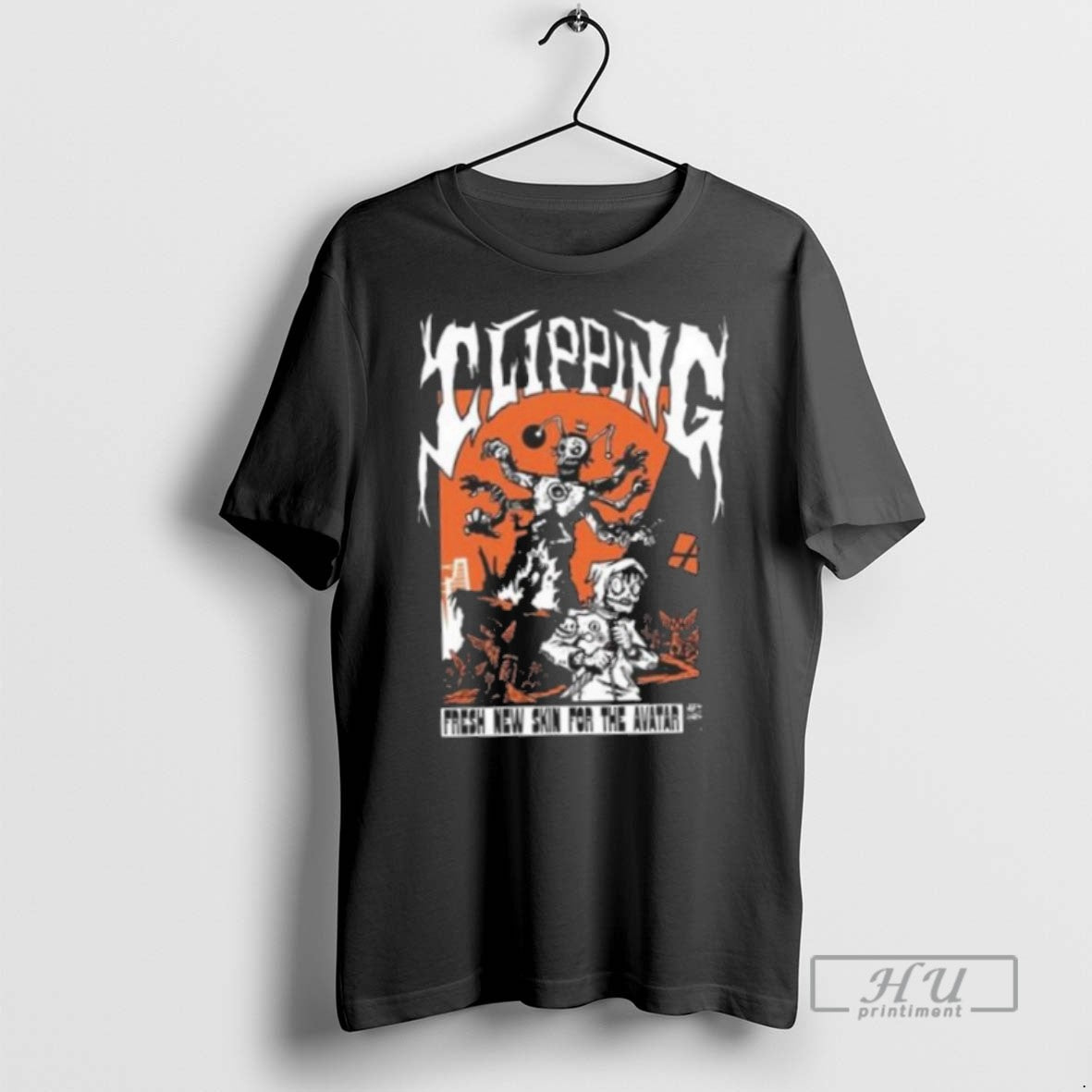 New Clipping Fresh New Skin For The Avatar Halloween Tee Shirts Sweatshirt Hoodies