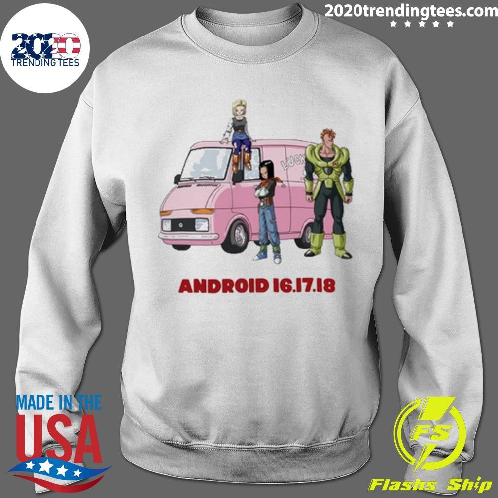 New Dragon Ball Z Android 16.17.18 Shirt