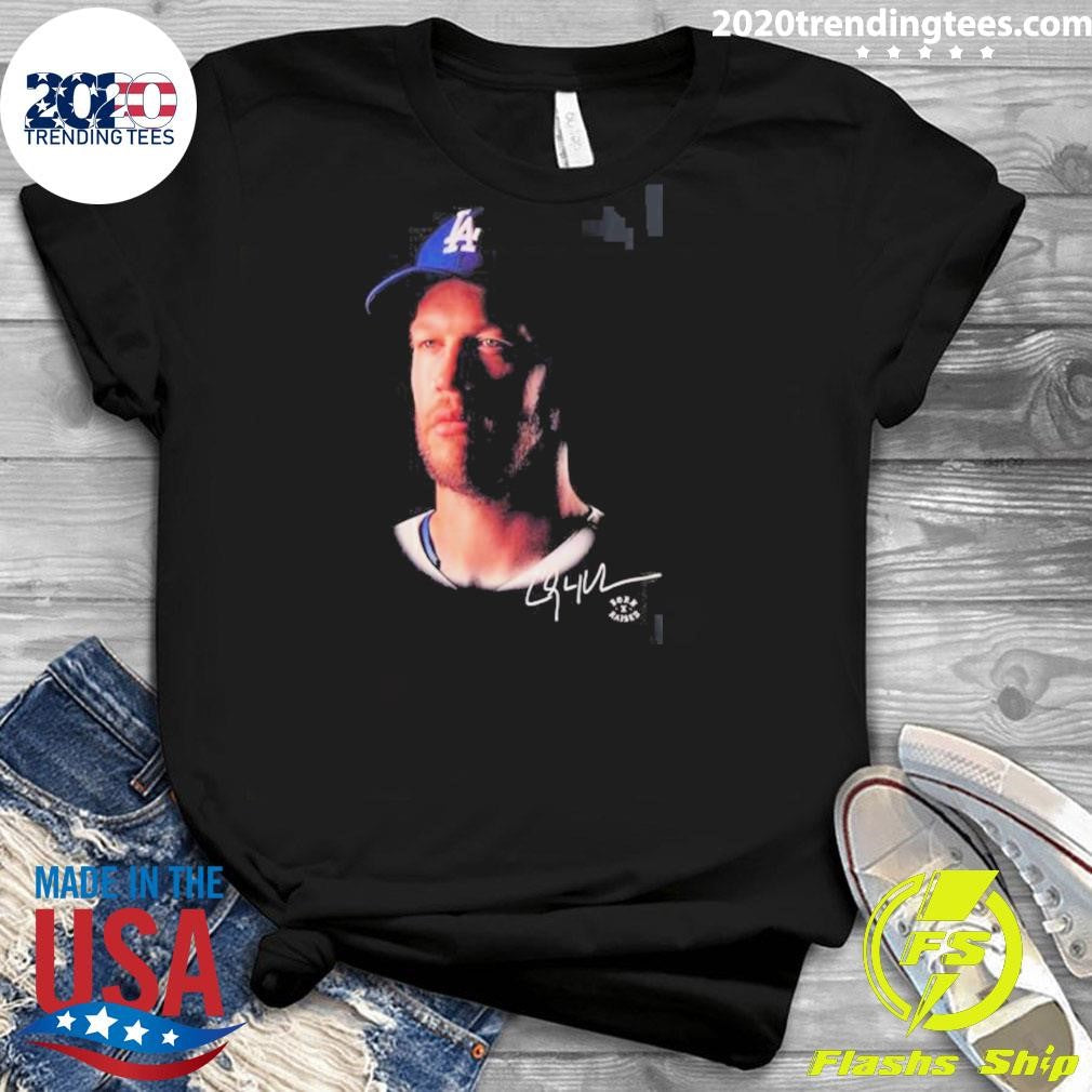 New Era Los Angeles Dodgers X Born x Raised Thank You Clayton Kershaw Shirt