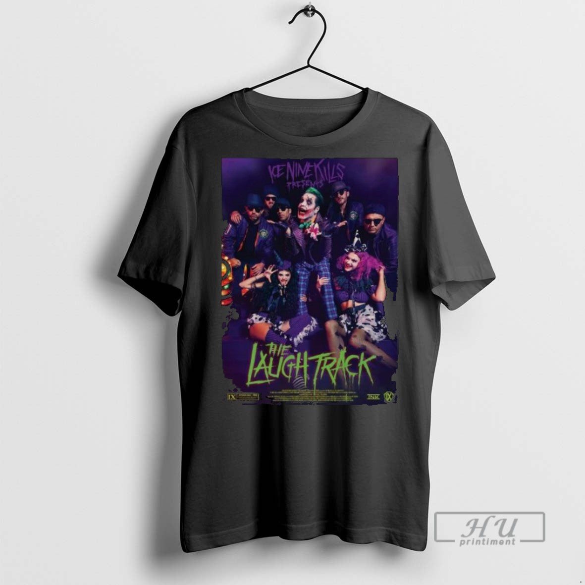 New Fall Tour 2025 Ice Nine Kills The Laugh Track Movie Long Sleve Tee Shirts