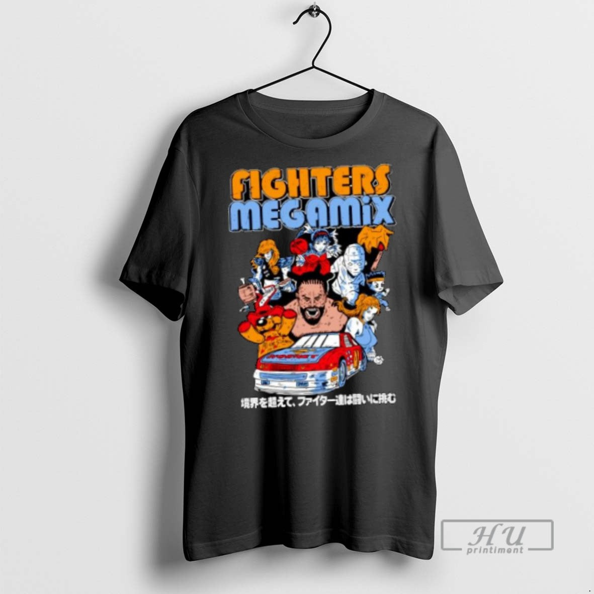 New Fighters Megamix Japanese Ornaments Tee Shirts Sweatshirt Hoodies