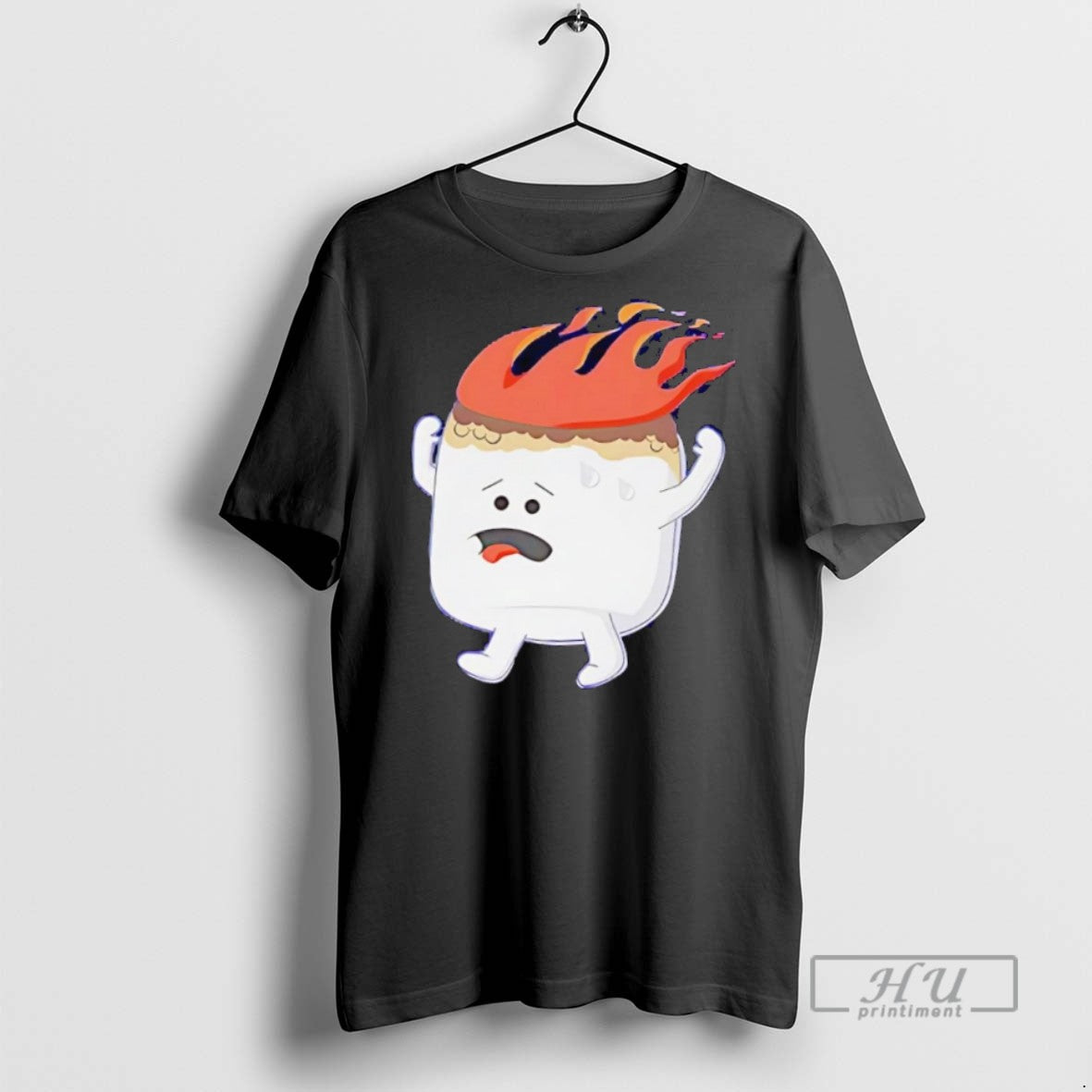 New Flaming Marshmallow Tee Shirts Sweatshirt Hoodies