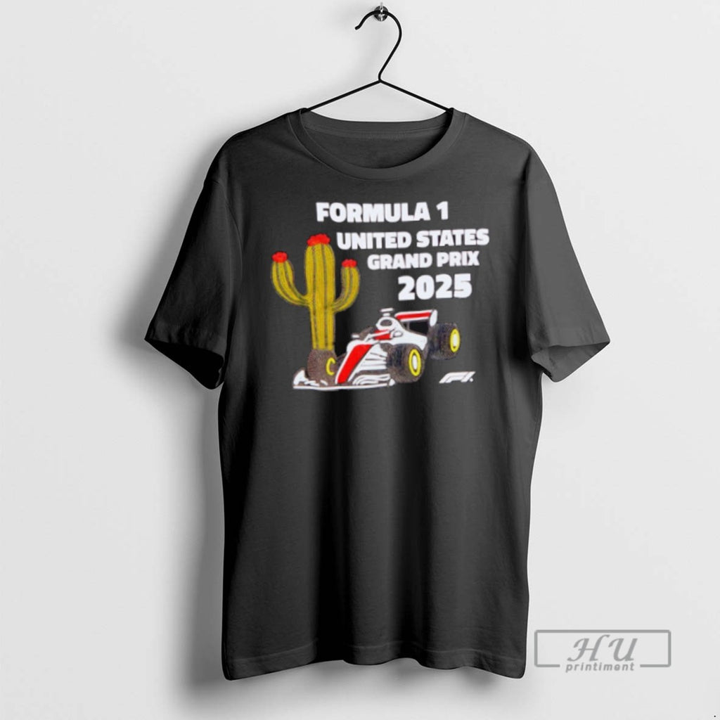 New Formula 1 United States Grand Prix 2025 Austin Cactus Tee Shirts Sweatshirt Hoodies