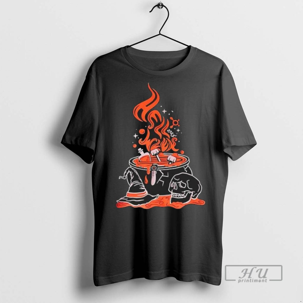 New Hell Week 2025 Warrior Halloween Tee Shirts Sweatshirt Hoodies