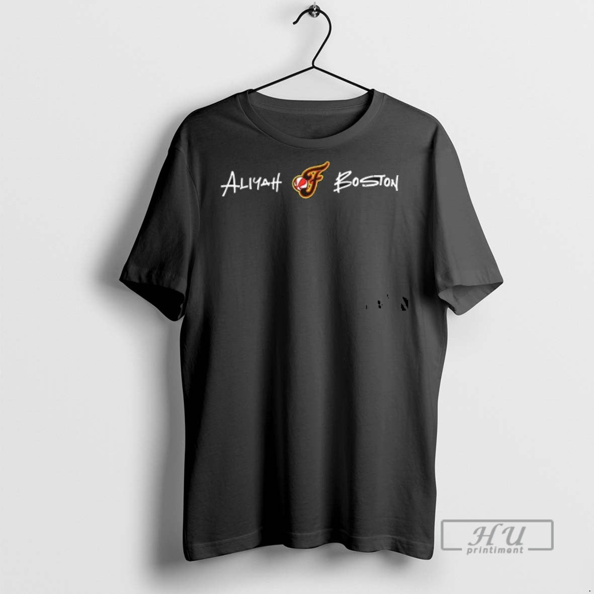 New Indiana Fever Aliyah Boston Signature Series Double Sided Tee Shirts Sweatshirt Hoodies