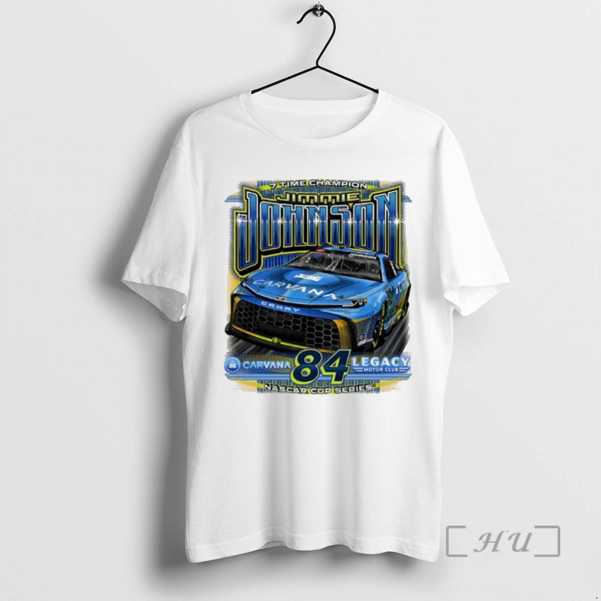 New Jimmie Johnson 7x Champions Carvana Legacy Motor Club T-Shirts, Hoodie, Sweatshirt | PodTeesHub.com