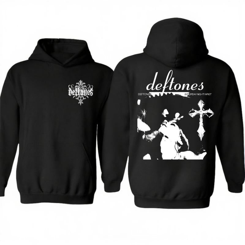 New Metal Rock Deftoness Band Diamond Eye Two Sides Hoodie, Rock Band Shirt, Rock Music Lover Gift , Unisex Sweater...