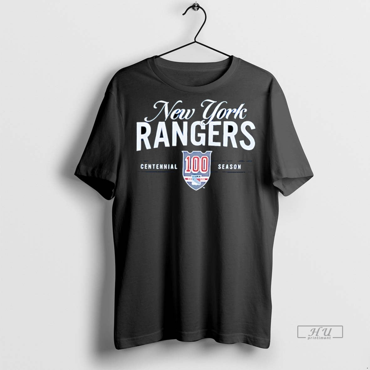 New New York Rangers Centennial 100 Season Graphic Tee Shirt Sweater
