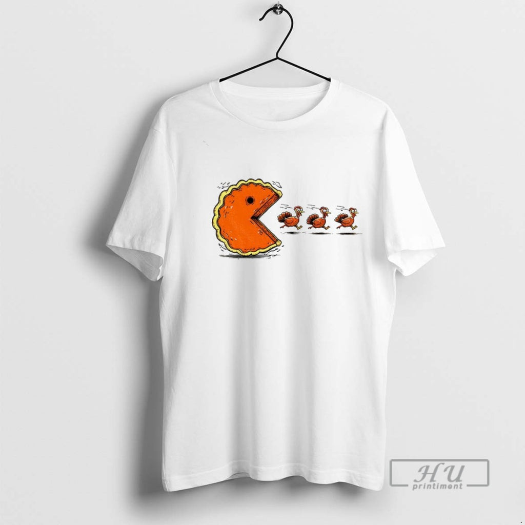 New Pumpkin Pie Chasing Thanksgiving Turkey Pumpkin Season Halloween Tee Shirts Sweatshirt Hoodies