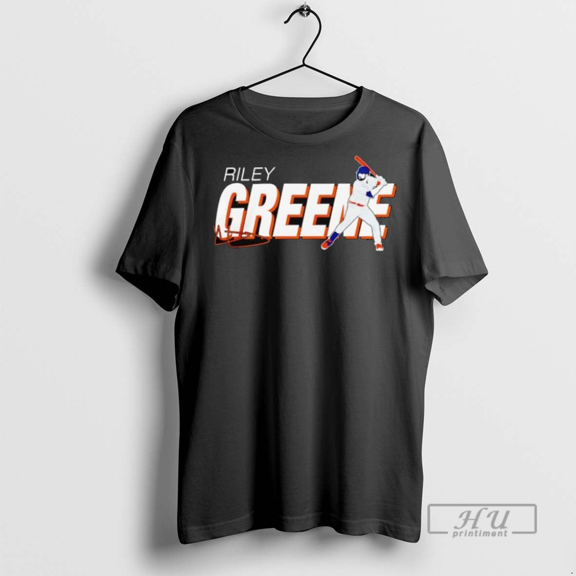 New Riley Greene Detroit Tigers Baseball Signature Tee Shirts Sweatshirt Hoodies
