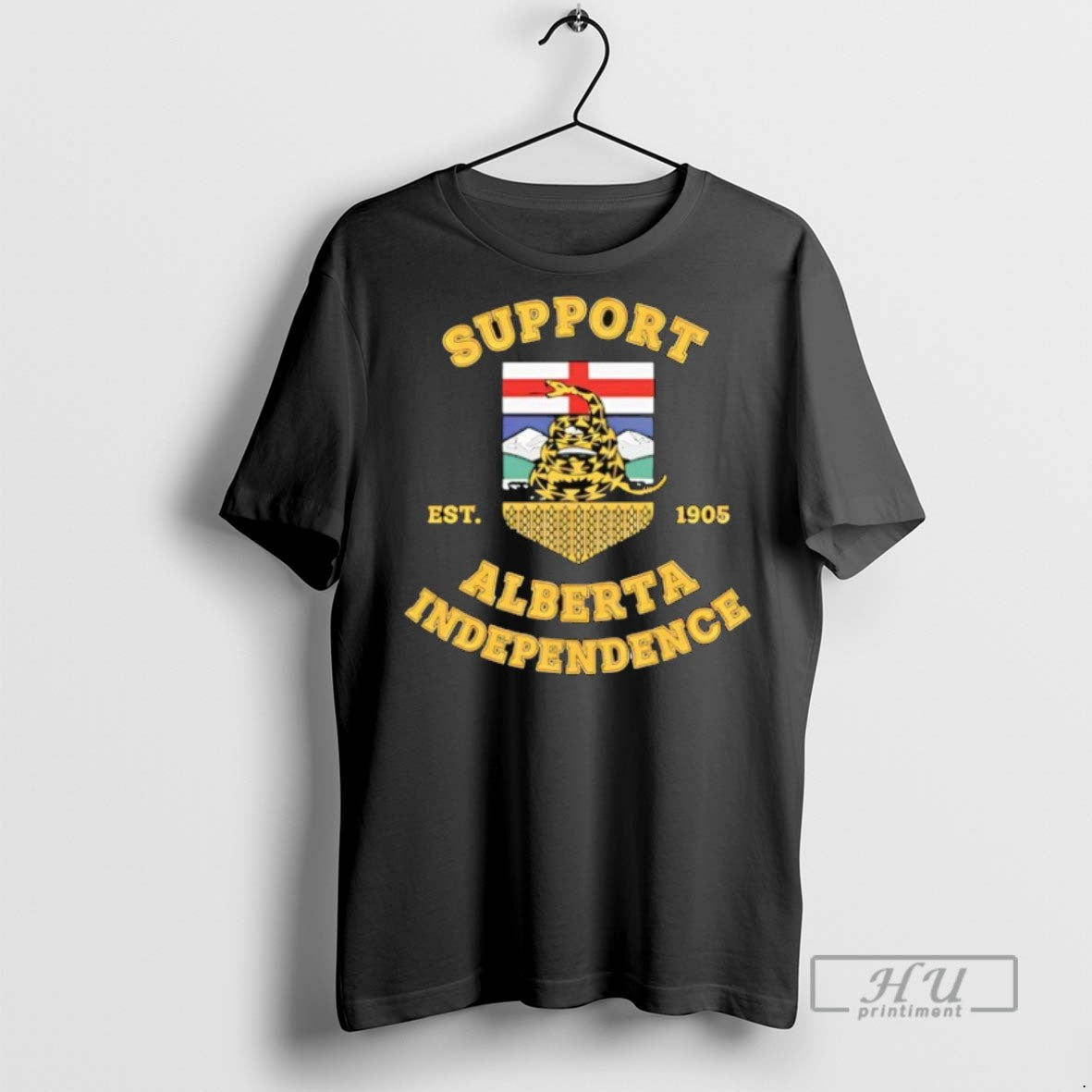 New Support Alberta Independence Est 1905 Tee Shirts Sweatshirt Hoodies
