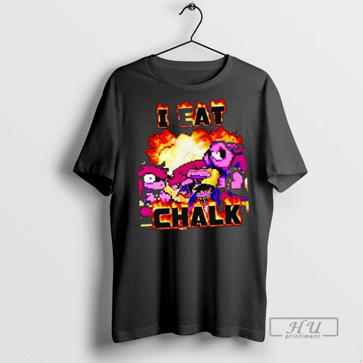 New Susie Deltarune I Eat Chalk Tee Shirts Sweatshirt Hoodies