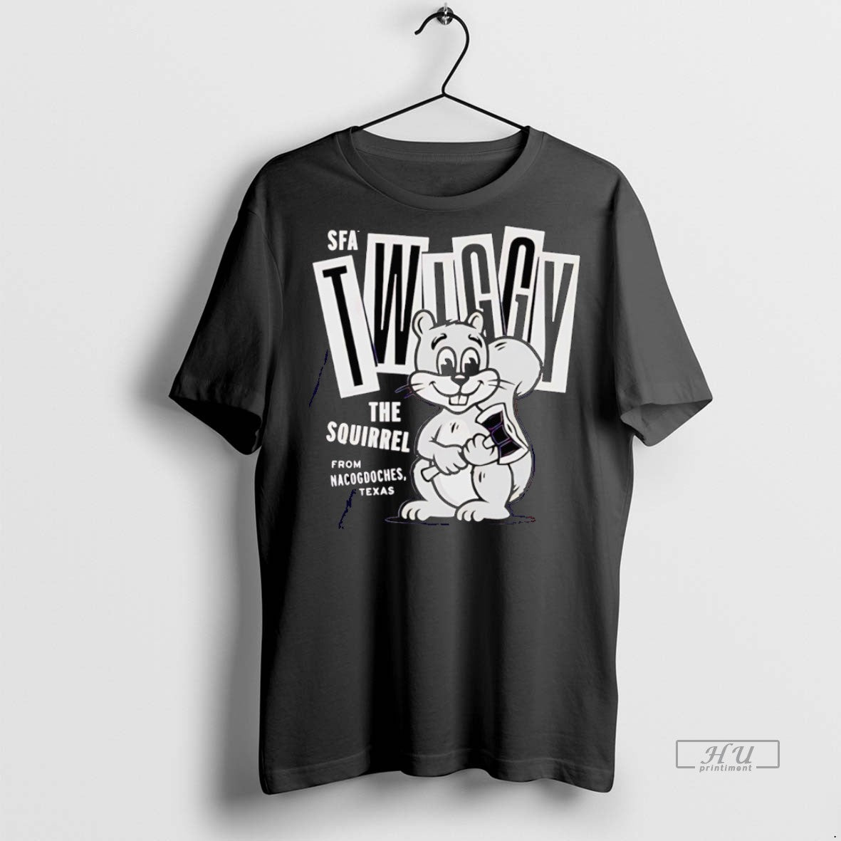 New Twiggy The Campus Squirrel Graphic Tee Shirt Sweater