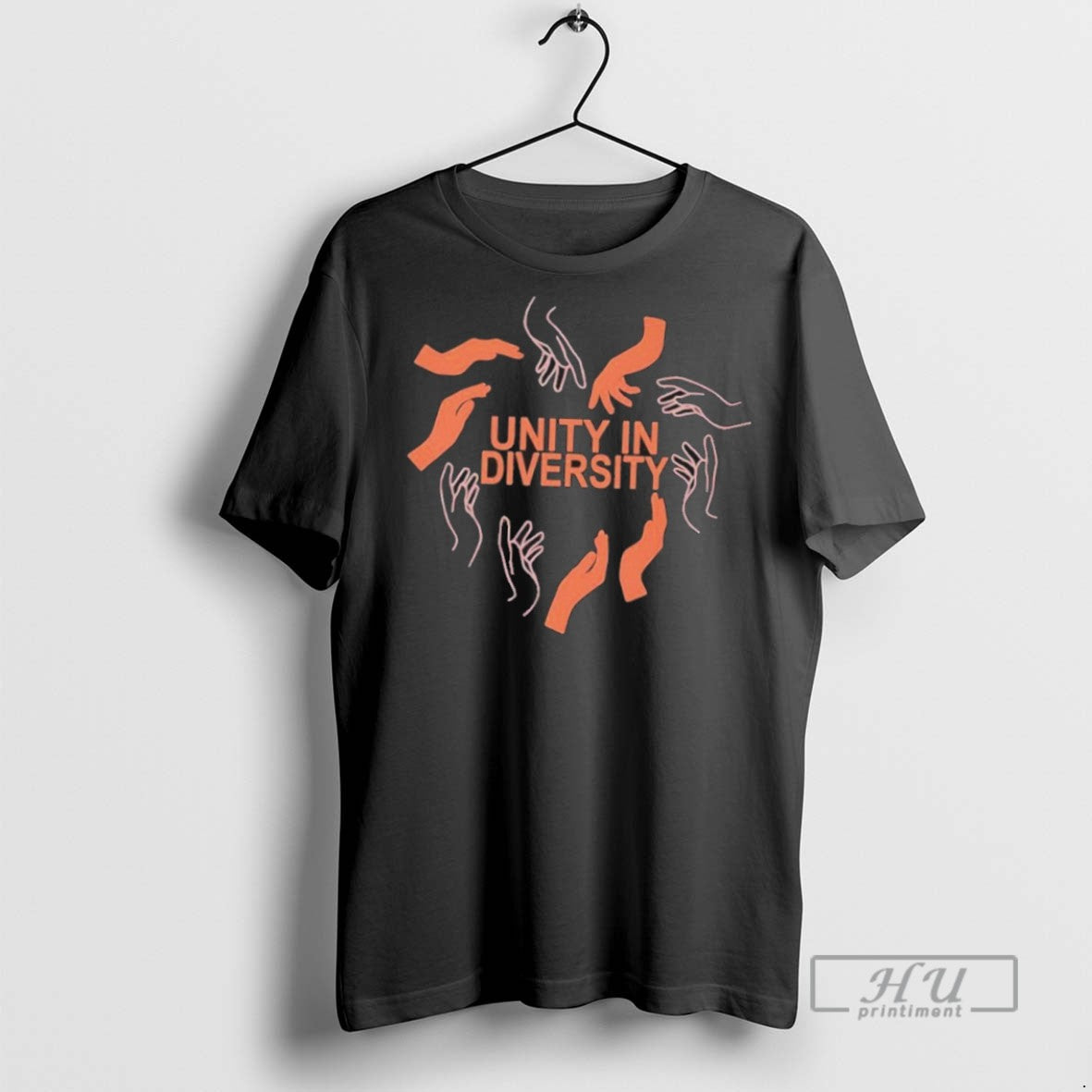 New Unity In Diversity Hands Tee Shirts Sweatshirt Hoodies